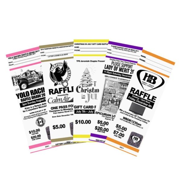 Raffle Ticket Printing