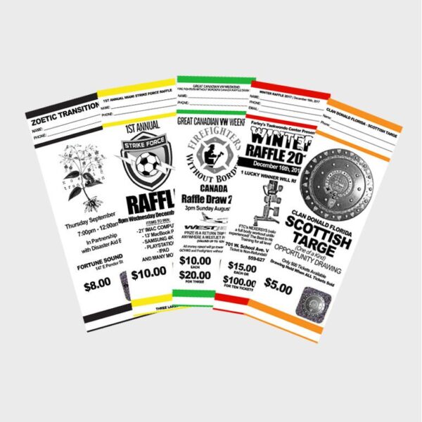 50/50 Ticket Printing - Image 2