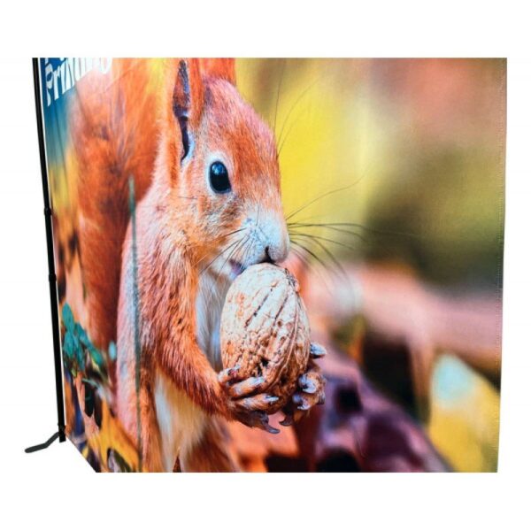 Adjustable Telescopic Fabric Banner with Frame - Image 3