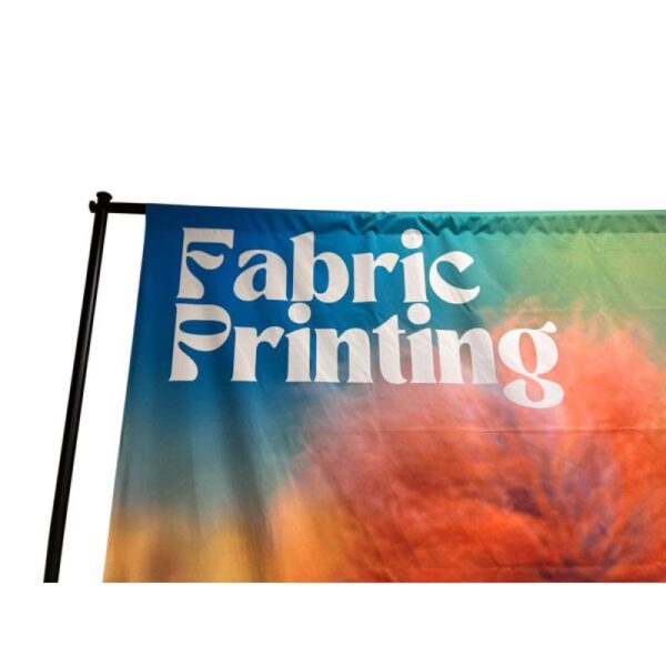Adjustable Telescopic Fabric Banner with Frame - Image 4