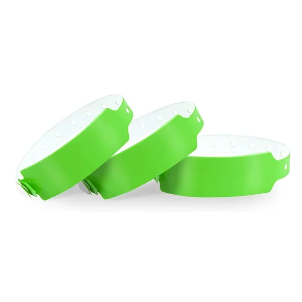 Plain Wide Vinyl Wristbands - Image 3