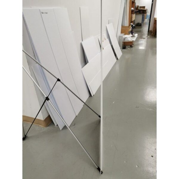 X Stand Banner with frame 28 x 96 - Image 7