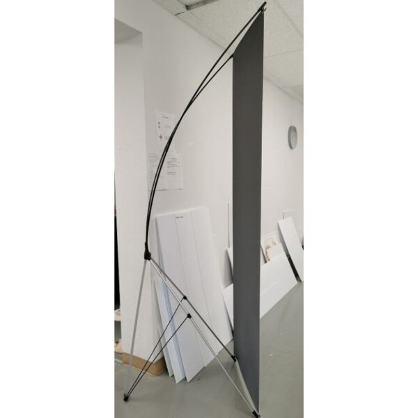 X Stand Banner with frame 28 x 96 - Image 6